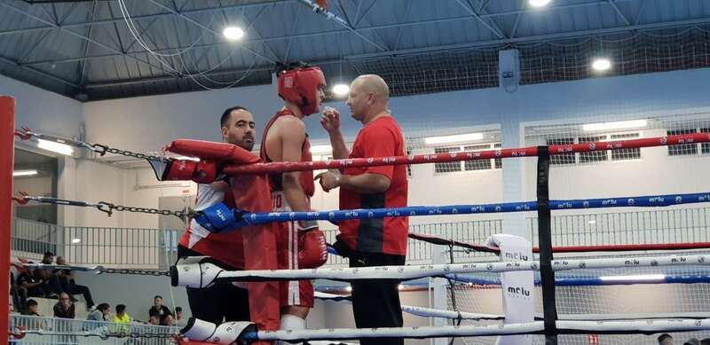 La cia boxística tuvo lugar en el Pabellón Juan Carlos Hernández de Jinámar (Foto TA)