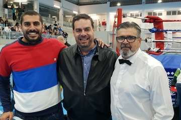 El boxeo volvió a Telde con una velada en el Pabellón Juan Carlos Hernández (Foto TA)