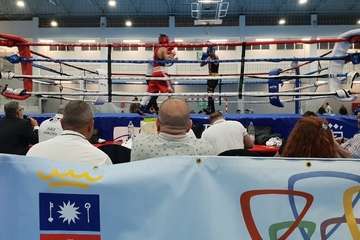 El boxeo volvió a Telde con una velada en el Pabellón Juan Carlos Hernández (Foto TA)