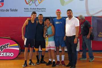 Más de 150 niños participan en Telde en  Primer 3X3 Basket Solidario Proyecto Sueños por África (Foto Acfi Press)