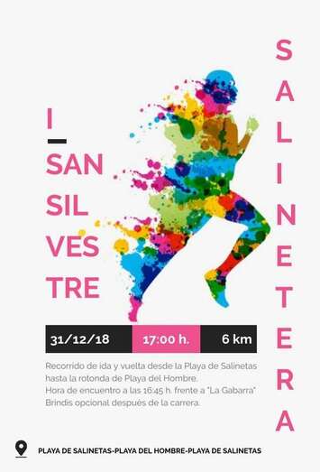 Cartel de la carrera (Foto TA)