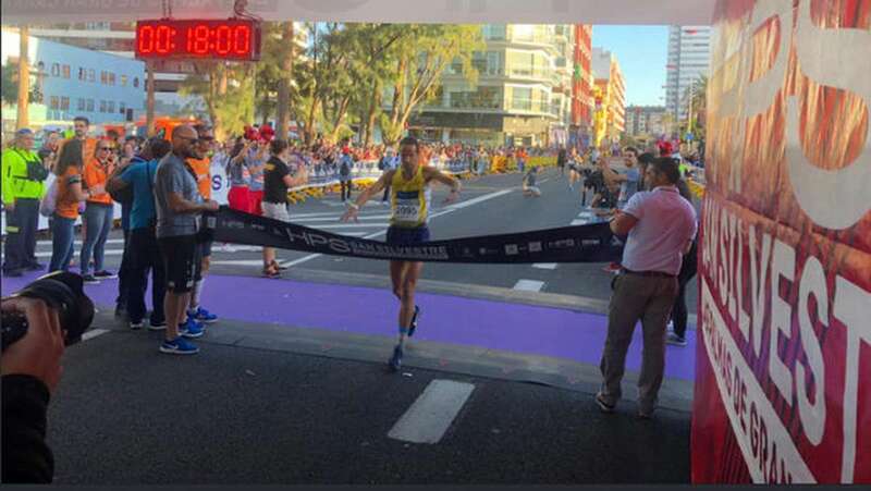 El ganador de la prueba (Foto TA)