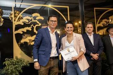  Telde con sus 'guerreras' (Foto TA)