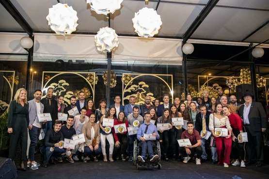  Telde con sus 'guerreras' (Foto TA)