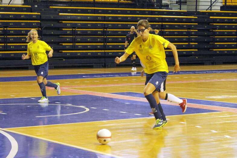 Imagen de archivo de un partido de Preconte en esta temporada (Foto TA)