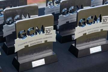 La Cajasiete Gran Canaria Maratón se celebró este domingo en la capital de la isla (Foto TA)