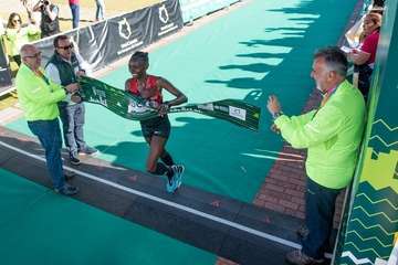 La Cajasiete Gran Canaria Maratón se celebró este domingo en la capital de la isla (Foto TA)