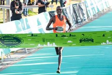 La Cajasiete Gran Canaria Maratón se celebró este domingo en la capital de la isla (Foto TA)
