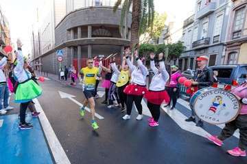La Cajasiete Gran Canaria Maratón se celebró este domingo en la capital de la isla (Foto TA)