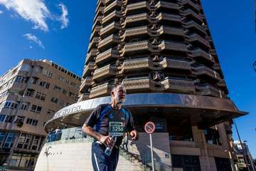 La Cajasiete Gran Canaria Maratón se celebró este domingo en la capital de la isla (Foto TA)