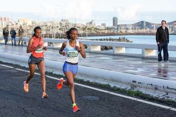 La Cajasiete Gran Canaria Maratón se celebró este domingo en la capital de la isla (Foto TA)