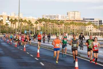 La Cajasiete Gran Canaria Maratón se celebró este domingo en la capital de la isla (Foto TA)