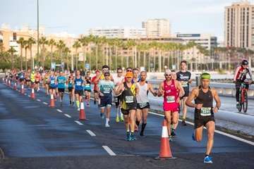 La Cajasiete Gran Canaria Maratón se celebró este domingo en la capital de la isla (Foto TA)