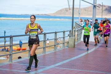 La Cajasiete Gran Canaria Maratón se celebró este domingo en la capital de la isla (Foto TA)