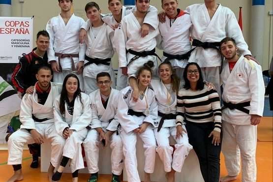 El CT Las Nieves-Akari, de Telde, se trae dos medallas de la Copa de España de Judo (Foto TA)