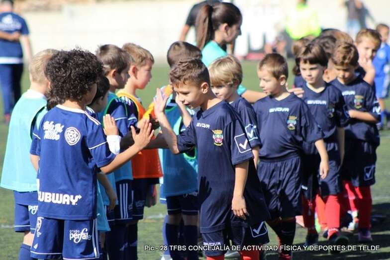 Imagen de archivo del Torneo de Fútbol Base Ciudad de Telde (Foto TA)