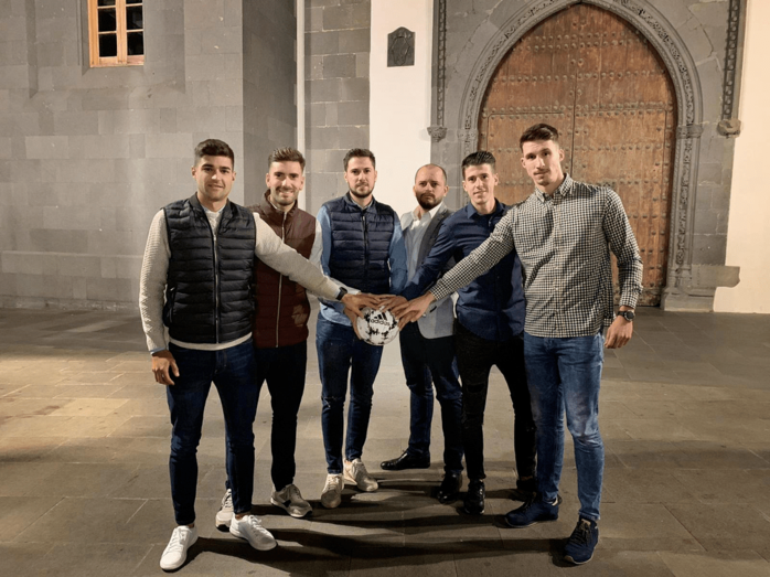 Ismael Pérez Macías, Roberto Medina Moreno, Francisco Navarro Santana, Juan Francisco Morales Verde, Antonio Juan Hernández López y Daniel Ascanio Hernández (Foto TA)