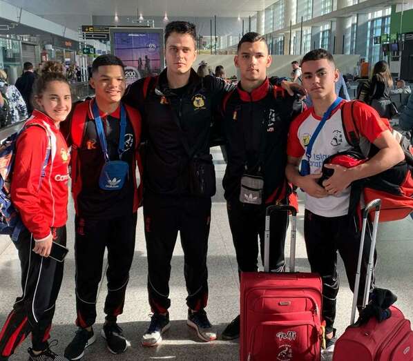 Imagen de la representación teldense (Foto TA)