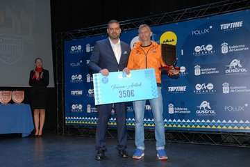 Canarias entrega en Telde sus premios de Triatlón de 2018 (Foto TA)