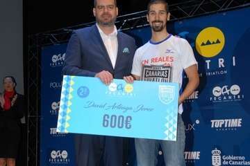 Canarias entrega en Telde sus premios de Triatlón de 2018 (Foto TA)