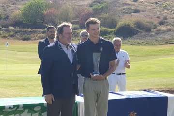 Triunfo final de Callejo en Telde en el Campeonato de Canarias 2019 de Golf (Foto TA)