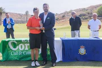 Triunfo final de Callejo en Telde en el Campeonato de Canarias 2019 de Golf (Foto TA)