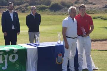 Triunfo final de Callejo en Telde en el Campeonato de Canarias 2019 de Golf (Foto TA)