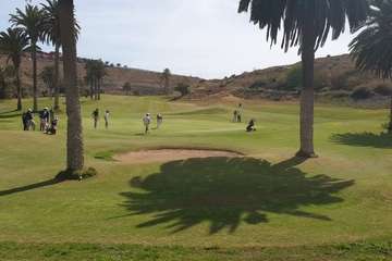 Triunfo final de Callejo en Telde en el Campeonato de Canarias 2019 de Golf (Foto TA)