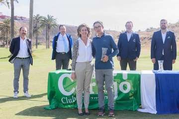 Triunfo final de Callejo en Telde en el Campeonato de Canarias 2019 de Golf (Foto TA)
