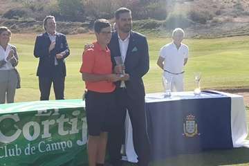 Triunfo final de Callejo en Telde en el Campeonato de Canarias 2019 de Golf (Foto TA)