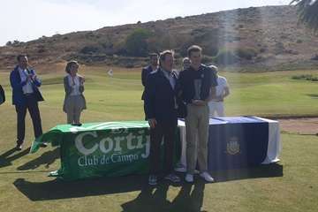Triunfo final de Callejo en Telde en el Campeonato de Canarias 2019 de Golf (Foto TA)