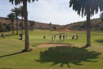 Triunfo final de Callejo en Telde en el Campeonato de Canarias 2019 de Golf (Foto TA)