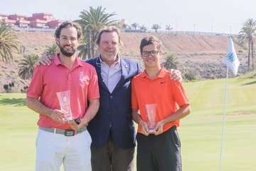 Triunfo final de Callejo en Telde en el Campeonato de Canarias 2019 de Golf (Foto TA)