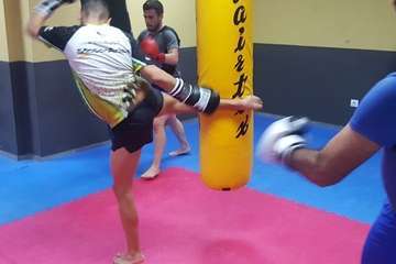 El gimnasio Odin Team, pionero en Kickboxing sin contacto en Telde (Foto TA)