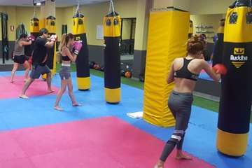 El gimnasio Odin Team, pionero en Kickboxing sin contacto en Telde (Foto TA)