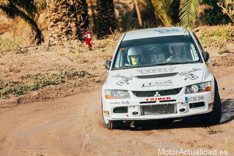 Vehículo de la pareja ganadora (Foto Motoractualidad)