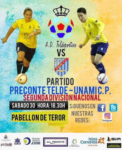 Cartel anunciador del encuentro (Foto TA)