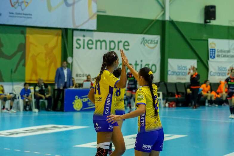 El partido será este miércoles, a partir de las 20.00 hora canaria, en el pabellón A Sangriña (Foto TA)