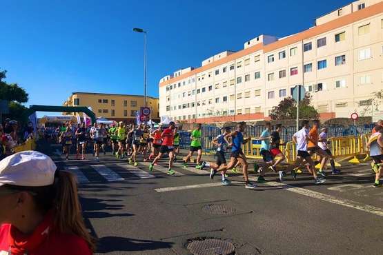  Francisco Cabrera y Yurena Castrillo, vencedores de la 10 KM Ciudad de Telde (Foto TA)