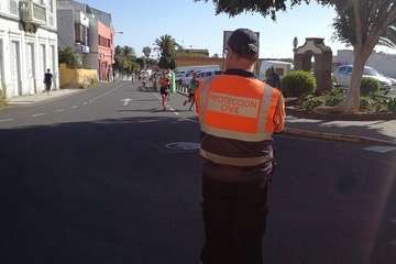  Francisco Cabrera y Yurena Castrillo, vencedores de la 10 KM Ciudad de Telde (Foto TA)
