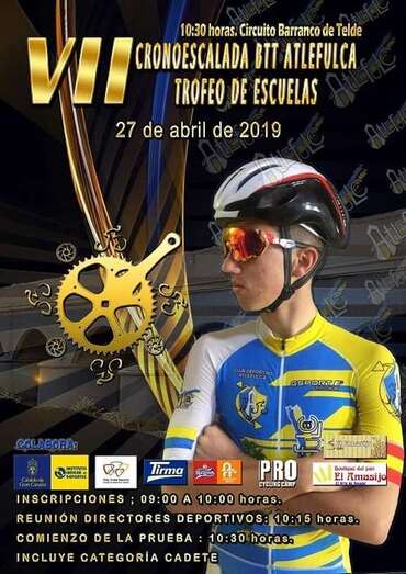 Cartel de la prueba (Foto TA)