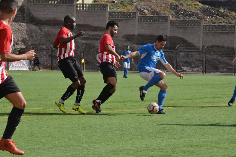 Imagen de archivo de un partido reciente del Unión Marina en casa (Foto Unión Marina)