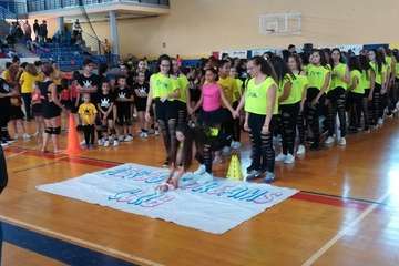  Éxito del XX Festival de Aeróbic de Telde (Foto TA)