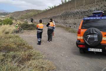 Jóvenes promesas del ciclismo en Telde (Foto TA)