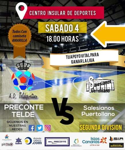 El equipo teldense lanza un llamamiento a su afición para el partido de este sábado (Foto TA)