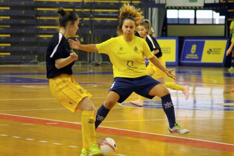 Imagen de un partido del Preconte Telde en esta temporada (Foto TA)