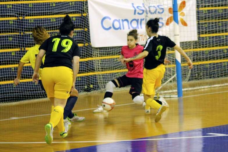 Imagen de archivo de un partido del Preconte en esta temporada (Foto TA)