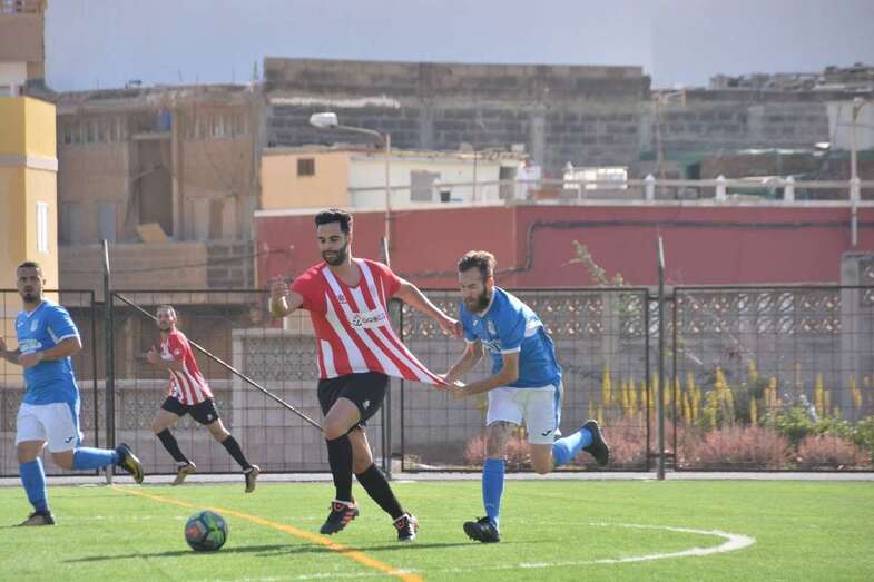 Imagen de archivo de un partido reciente del Unión Marina en casa (Foto Unión Marina)