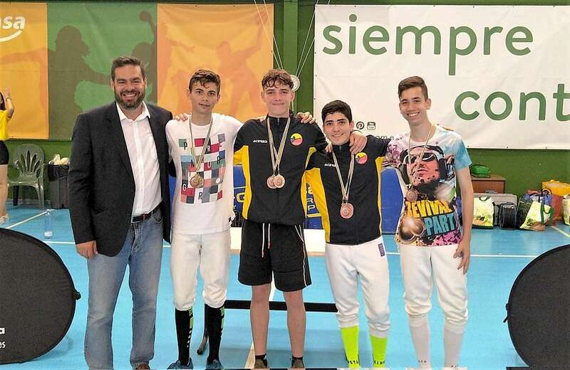 La competición se celebró en el pabellón de Las Remudas (Foto TA)