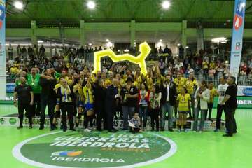 El Rocasa logra por primera vez en su historia el título liguero (Foto Acfi Press y TA)
